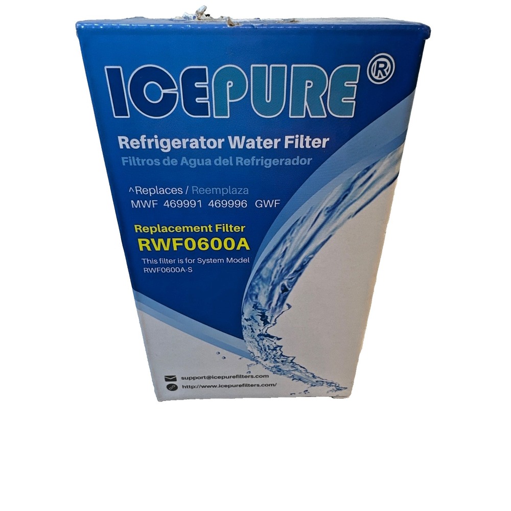 Icepure RWF0600A Refrigerator Water Filter Replacement BRAND NEW
